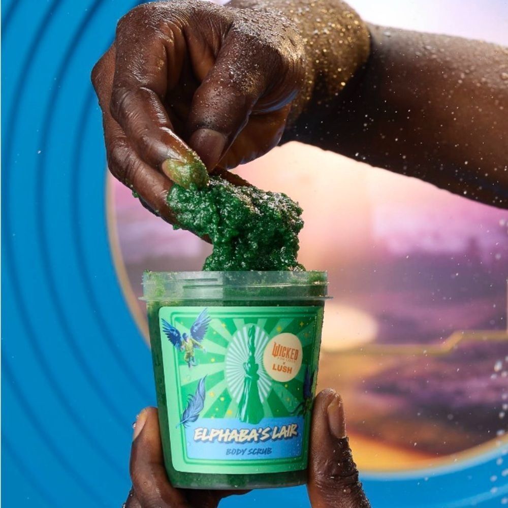 Lush X Wicked For Good ELPHABAS LAIR Body Scrub 11.1 oz